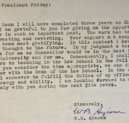 1960 Chancellorship Letter thumbnail
